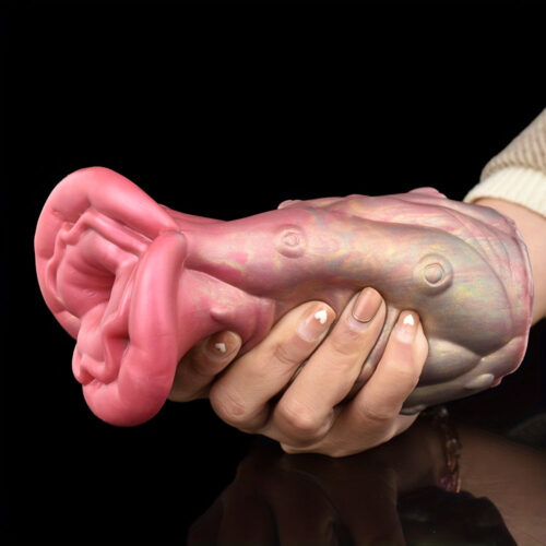 Alien Male Masturbation Device Silicone Pocket Pussy Penis Exercise Masturbator - Image 6