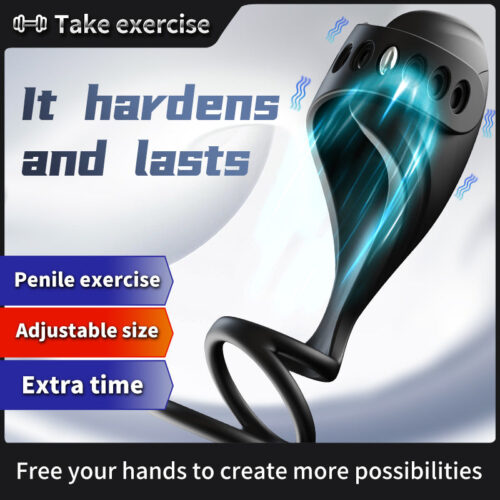 Men's exerciser Penile Physical exercise Time increment Remote control - Image 2