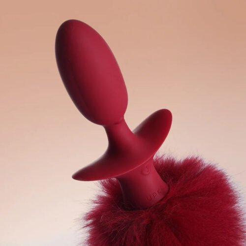 UPKO Remote control Swinging&Vibrating Anal Plug With Fox Fur Tail - Image 13
