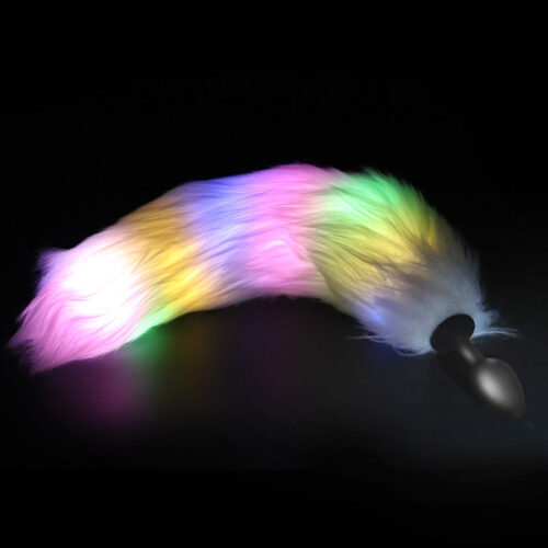 Multifunctional luminous fox tail anal plug - Image 7
