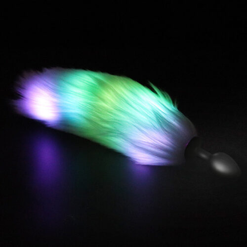 Multifunctional luminous fox tail anal plug - Image 12