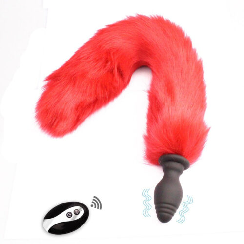 Sexbay remote control vibration detachable fox tail anal plug. - Image 2