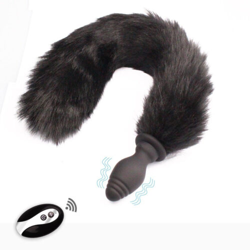 Sexbay remote control vibration detachable fox tail anal plug. - Image 4