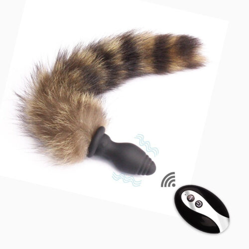 Sexbay remote control vibration detachable fox tail anal plug. - Image 5