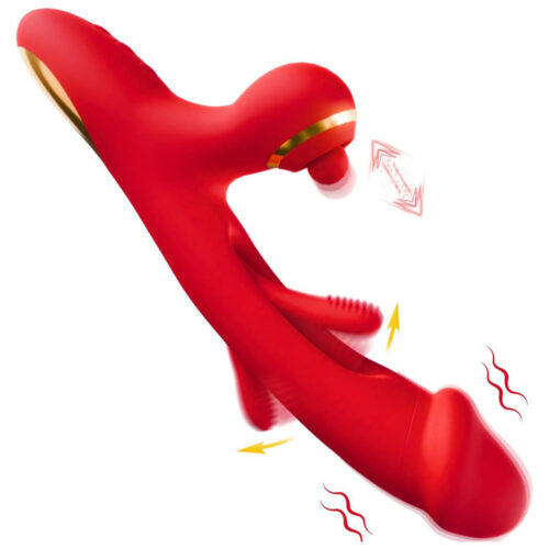 2024 hot sale Thrusting Dildo female Flapping Tapping vibrating vibrator - main product photo