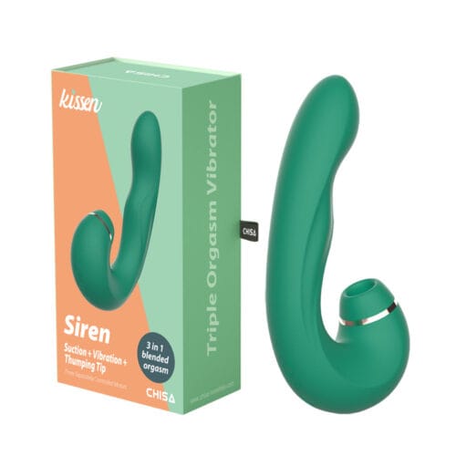 2024 Kissen Siren Suction Vibration Thumping Tip G Spot stimulator - main product photo