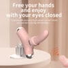 2024 New arrival ROOMFUN Strong Shock Heated Vibrators with APP control Sexy Rotating Masturbator for women - main product photo
