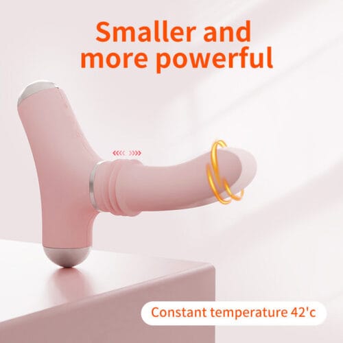 2024 New arrival ROOMFUN Strong Shock Heated Vibrators with APP control Sexy Rotating Masturbator for women - product photo 2