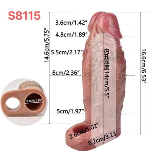 2024 new Best Penis cock sleeves help you feel large - product photo 4