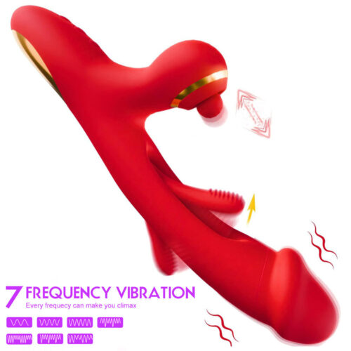 2024 hot sale Thrusting Dildo female Flapping Tapping vibrating vibrator - Image 3