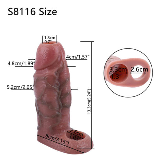 2024 new Best Penis cock sleeves help you feel large - Image 5