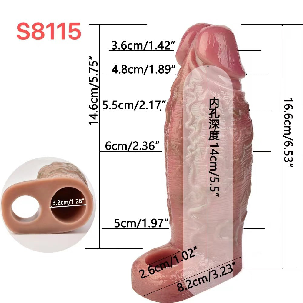 2024 new Best Penis cock sleeves help you feel large - Image 4