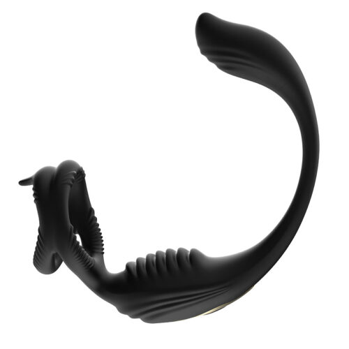 2024 new HGOD 3 in 1 Vibrator Penis Stretch Ring Anal Prostate cock ring Massager With Control - Image 8