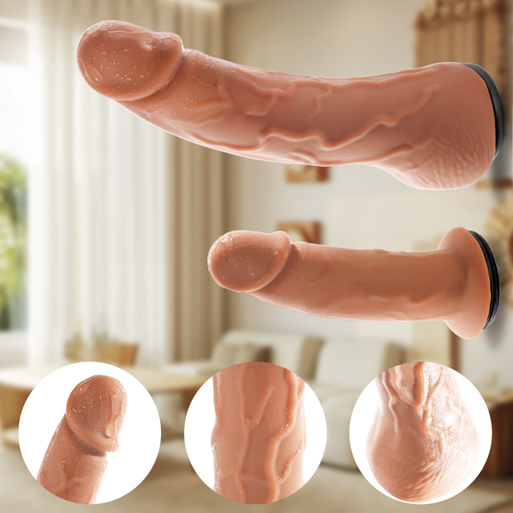 2025 Best Wearable Double Dildos with vibrating telescoping for lesbian - product photo 9