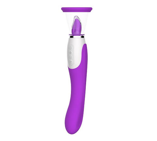 Alternative view of Wistone 3 in 1 Sucking, Licking & Vibrating Female Masturbator