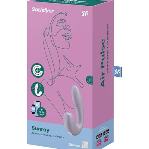 Satisfyer Sunray G Spot clitoral stimulation air-Pulse Vibrator With APP - Image 23