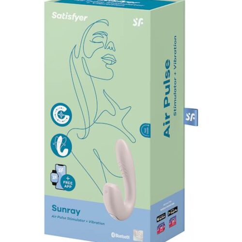 Satisfyer Sunray G Spot clitoral stimulation air-Pulse Vibrator With APP - Image 22