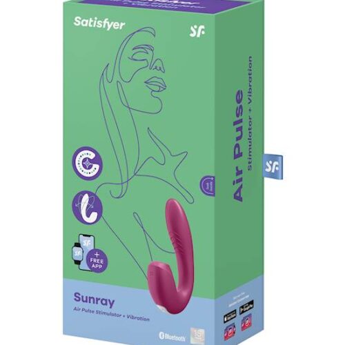 Satisfyer Sunray G Spot clitoral stimulation air-Pulse Vibrator With APP - Image 21