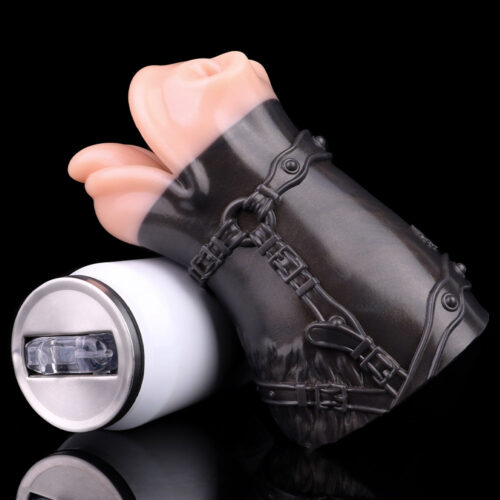 Realistic Horse Mouth Pocket Pussy Masturbator Animal Oral Sex Penis Massage - Image 12