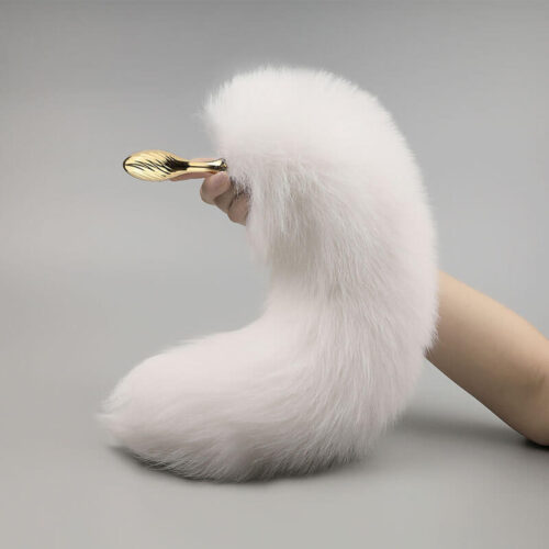 Sevanda fox tail fur ball tail cosplay SM sextoy - Image 2