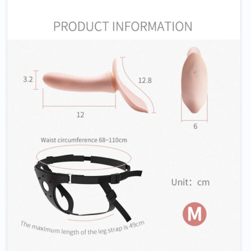 Roomfun CH-003 Dual vibration Strap-on Harness Dildo - Image 9