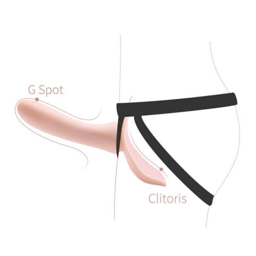 Roomfun CH-003 Dual vibration Strap-on Harness Dildo - Image 4