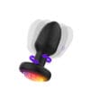 360 DEGREE Twist 7 Frequencies Shake 7 Frequencies LIGHT UP Led Anal Plug - main product photo
