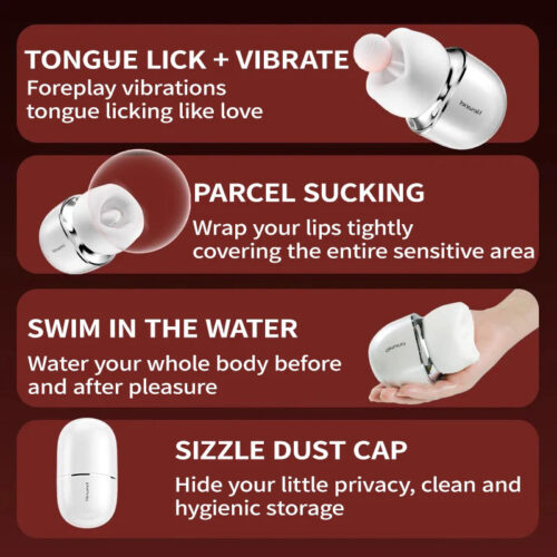 2024 Coco tongue licking vibration clitoral stimulator - Image 9
