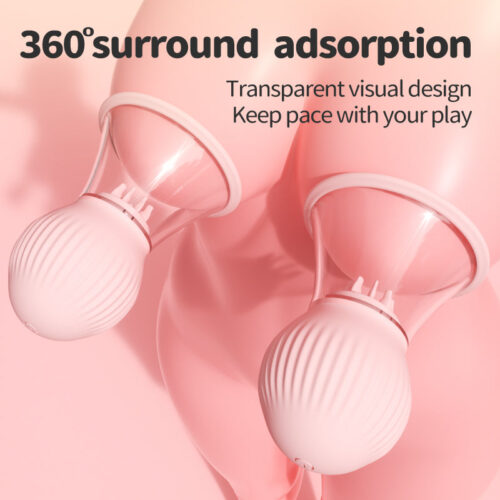 wireless nipple stimulate massager Sucking vibrator Nipple Clamp - Image 4