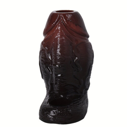 S8108 Large Silicon Penis Sleeve Realistic Hollow Dildo - Image 7