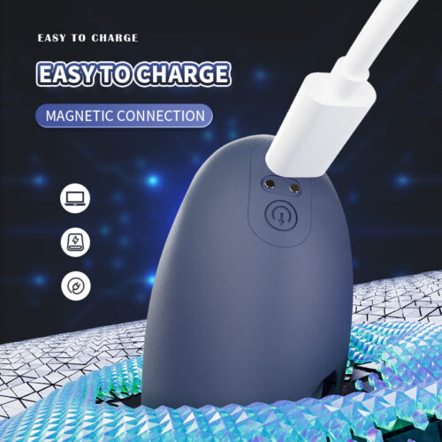 Powerful Vibrator Glans Massager Penis Stimulator Men's Horse Eye Trainer - Image 4