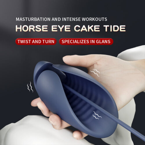 Powerful Vibrator Glans Massager Penis Stimulator Men's Horse Eye Trainer - Image 5