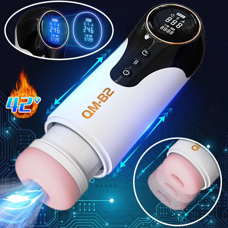 hot sale Love toys for men with MQ B2 Bombpress Ji automatic telescopic Masturbation cup - Image 6