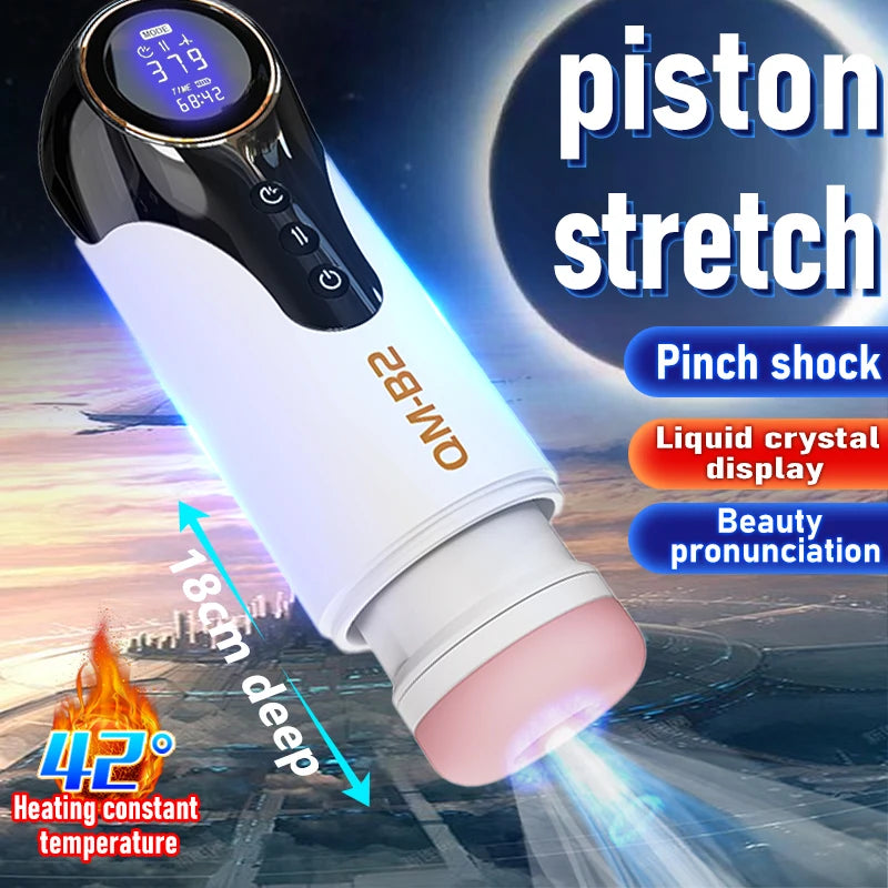 hot sale Love toys for men with MQ B2 Bombpress Ji automatic telescopic Masturbation cup - Image 7