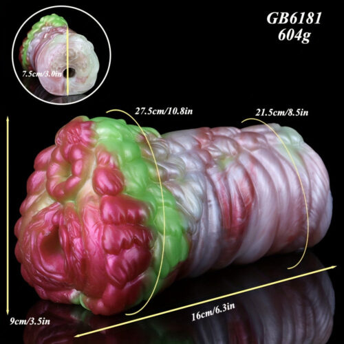 Bristle Monster Silicone Pocket Pussy Penis Exercise Masturbator - Image 9
