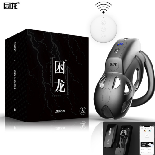 JEUSN Male electric shock chastity cage APP control remote control - Image 4