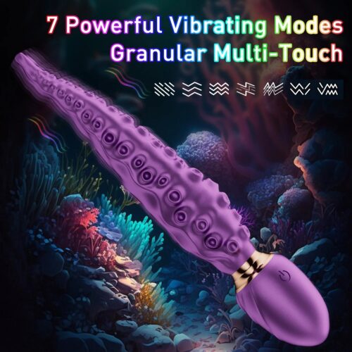 Octopus Vibrator Tentacle Butt Plug - Image 2