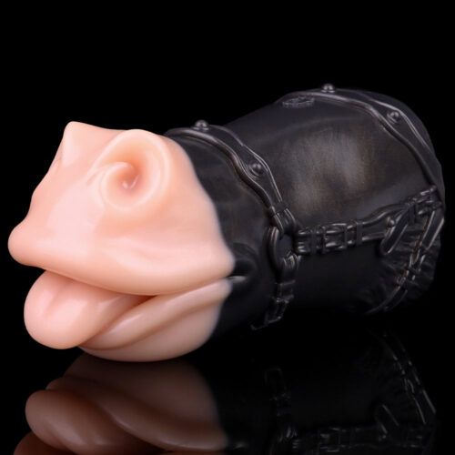 Realistic Horse Mouth Pocket Pussy Masturbator Animal Oral Sex Penis Massage - Image 5