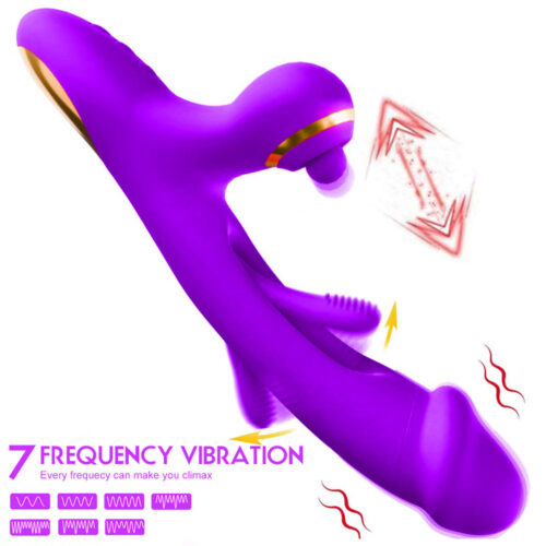 2024 hot sale Thrusting Dildo female Flapping Tapping vibrating vibrator - Image 6