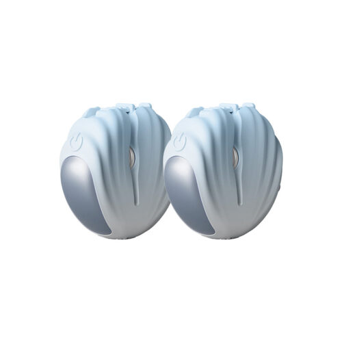 Alternative view of Roomfun Lightweight wireless electric shock nipple clamps