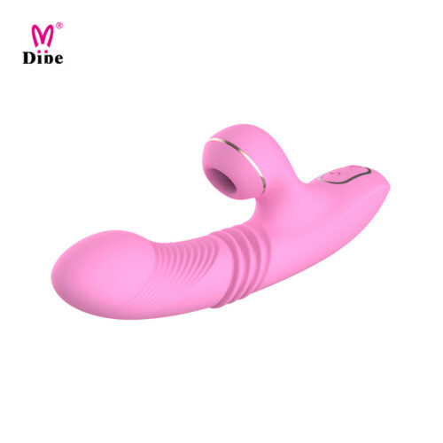 Alternative view of Dibe Olivia multifunctional telescopic sucking G spot vibrator