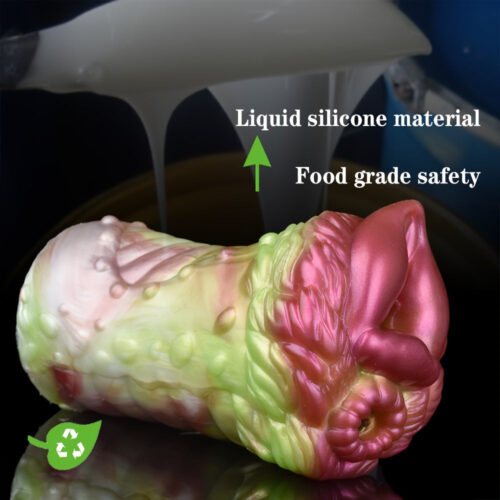 Bristle Monster Silicone Pocket Pussy Penis Exercise Masturbator - Image 3