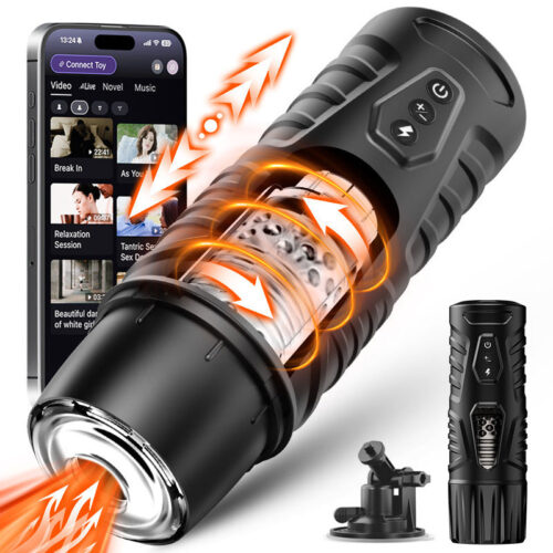 HANNIBAL Automatic Male Masturbator with 7 Thrusting 7 Rotating - Image 9