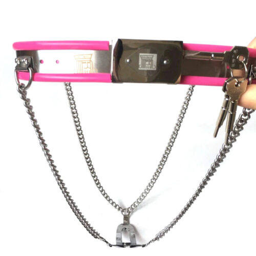 Alternative view of Black Emperor chains breathable invisible chastity belt