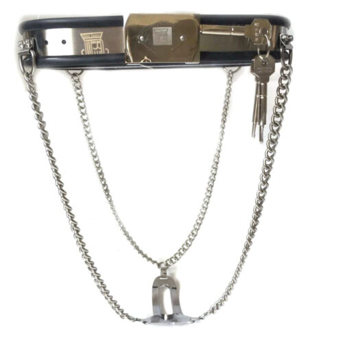 Black Emperor chains breathable invisible chastity belt - Image 3