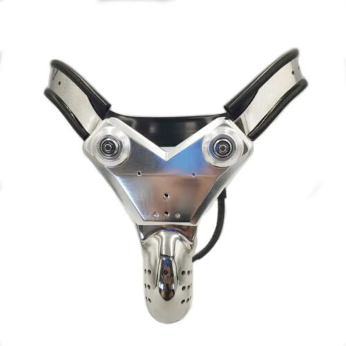 Black Emperor stainless steel male underwear chastity belt - Image 6