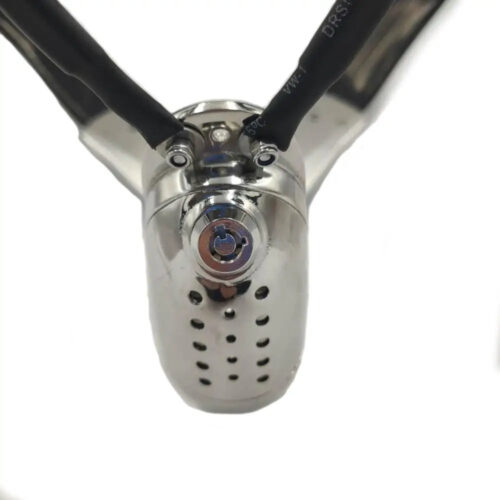 Black Emperor stainless steel male underwear chastity belt - Image 2