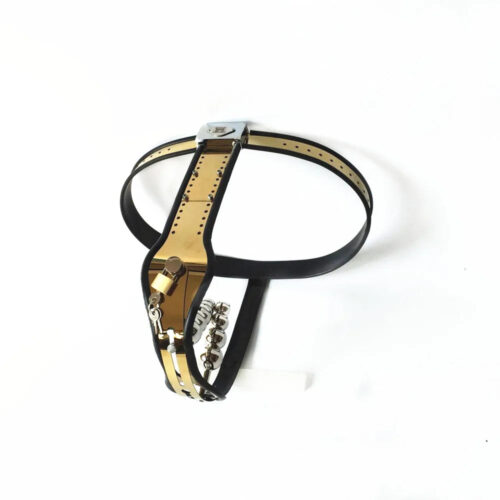 Black emperor SM sexy female chastity belt - Image 4