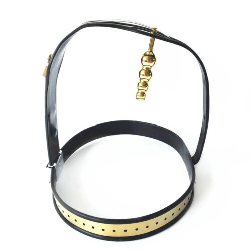 Black emperor SM sexy female chastity belt - Image 6