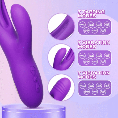 Bora Rabbit Tapping G-spot Vibrator - Image 6